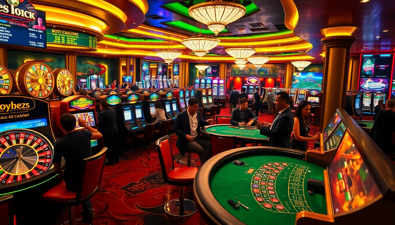 Experience the thrill of Bk33 casino with vibrant gaming tables and exciting live action.
