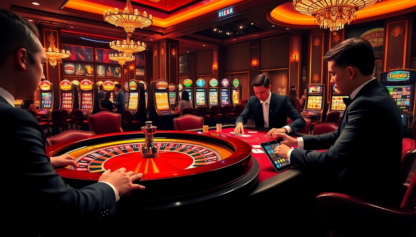 Vivez l'excitation du jeu avec Meilleur Abonnement IPTV Smarters N°1 en France et en Europe, offrant des décors de casino luxueux.