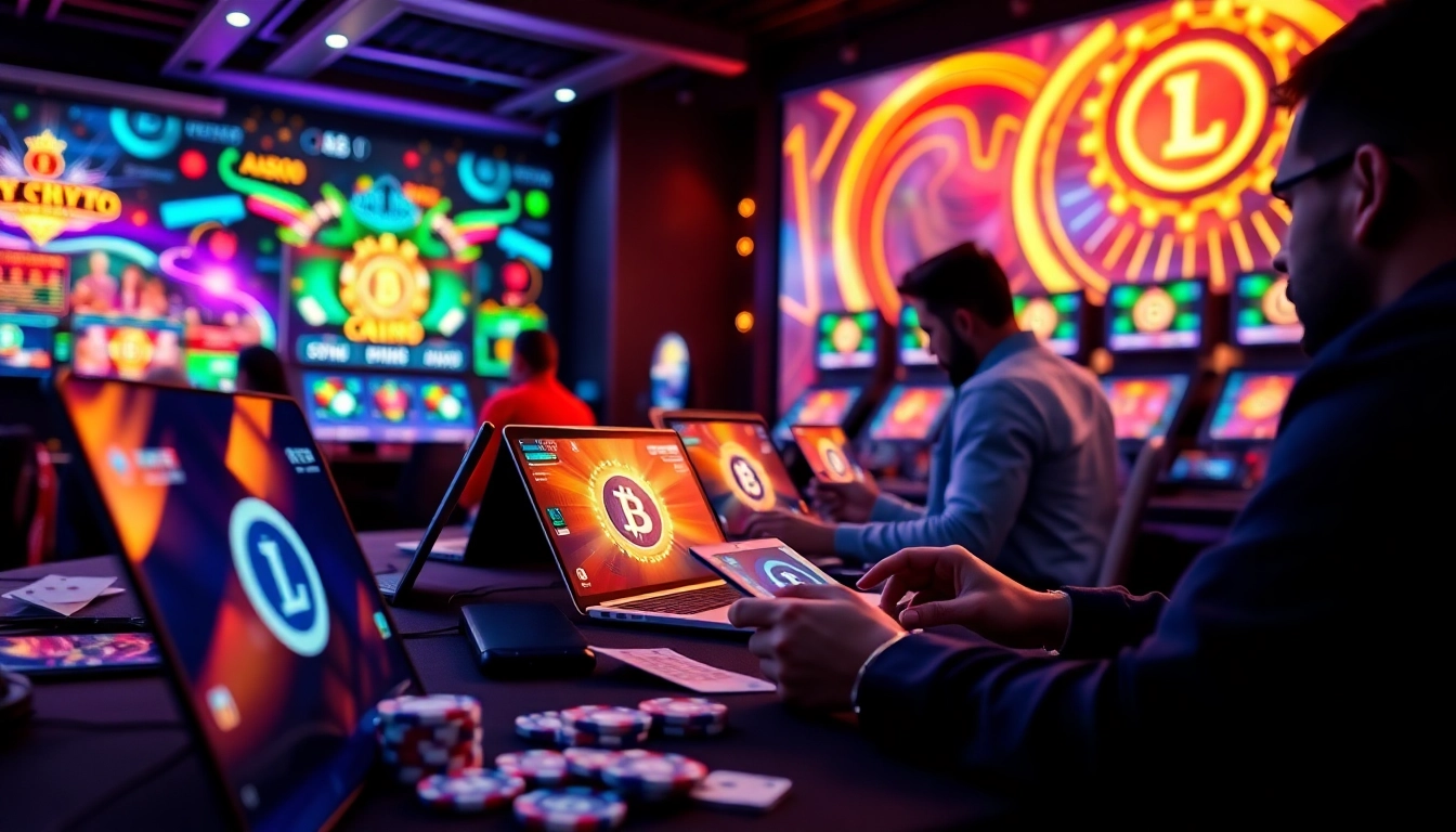 Jouez sur le meilleur casino crypto avec une interface numérique dynamique et des joueurs engagés