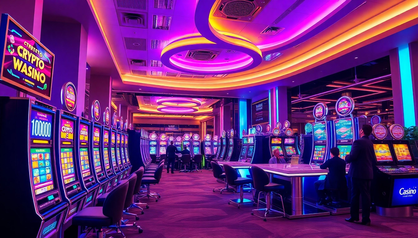 Découvrez le meilleur casino crypto avec une ambiance énergique et des machines à sous numériques.