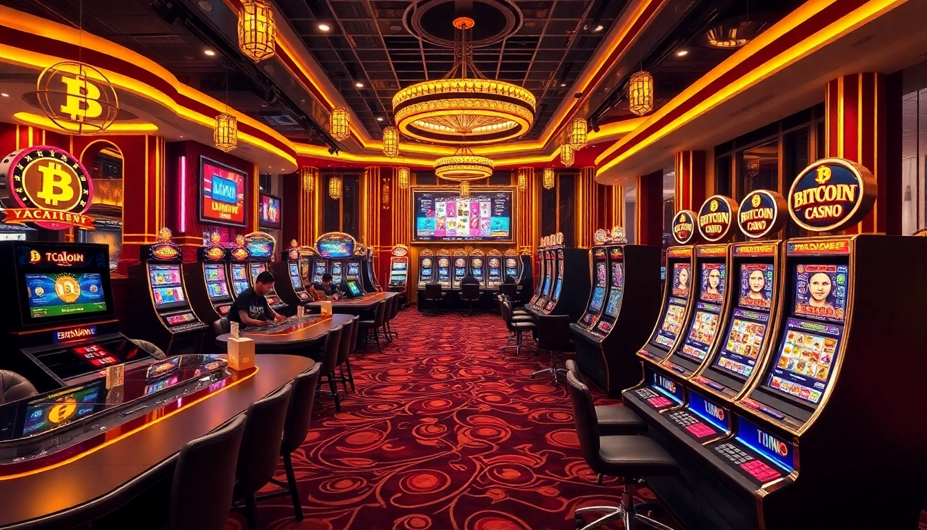 Jouez et gagnez dans les meilleurs Bitcoin casinos avec une ambiance élégante.